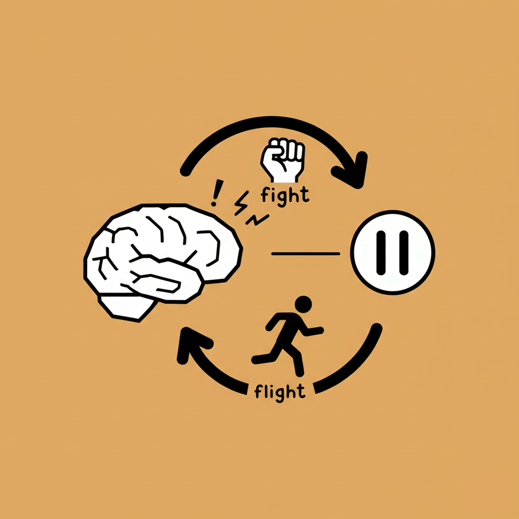 The fight-or-flight response triggers stress hormones that fuel sales anxiety